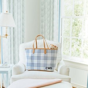 Barrington Diaper Bag x Caitlin Wilson Gingham